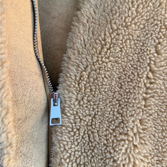 Zara Teddy Jacket Size S - Picture 5 of 8